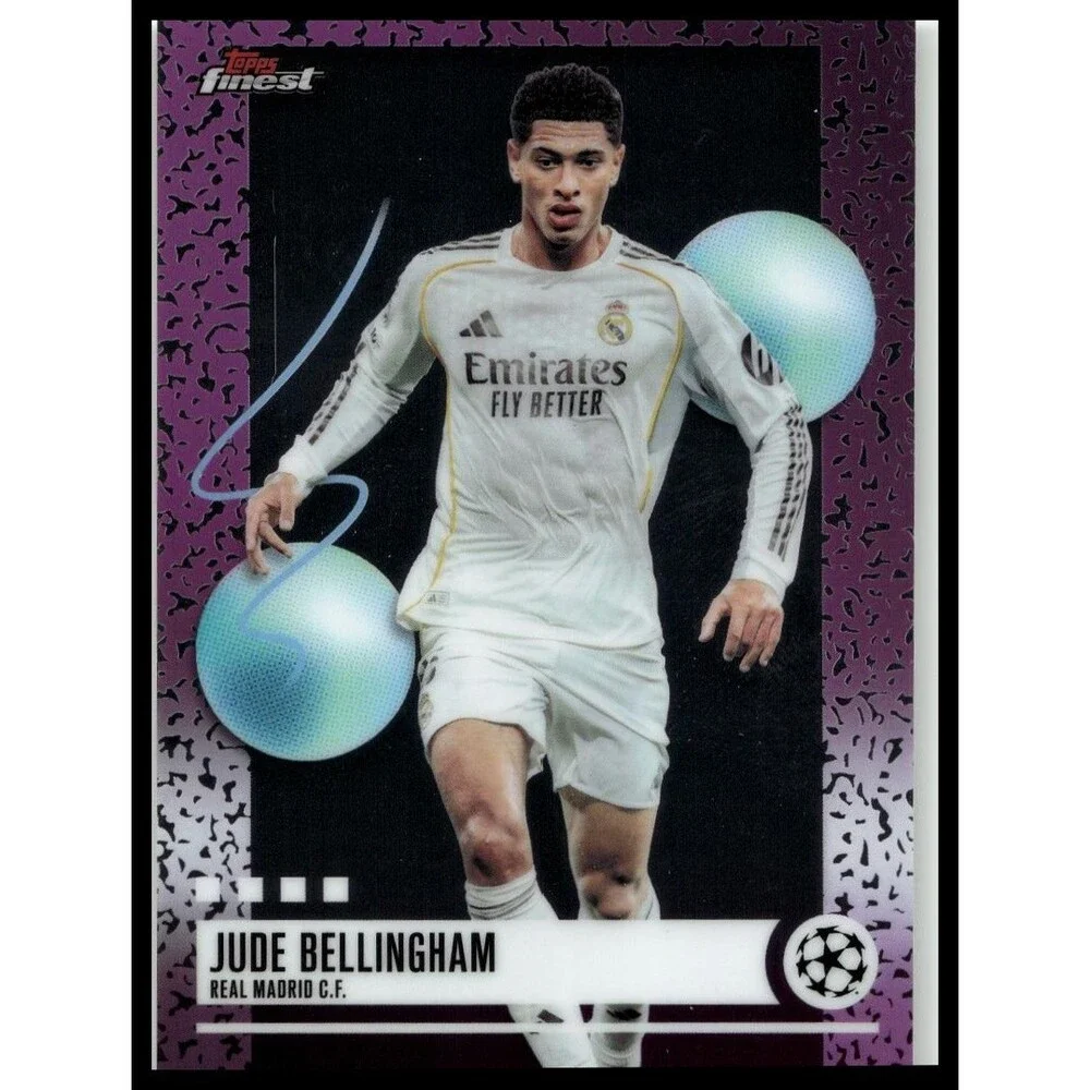 2025-26 Finest UEFA Jude Bellingham #318 Real Madrid CF Uncommon